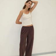 Flounce Pant | Umber