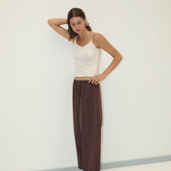 Flounce Pant | Umber
