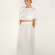 Mikoh Delia Skirt Bone 