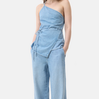 Closed Denim Wrap Top 