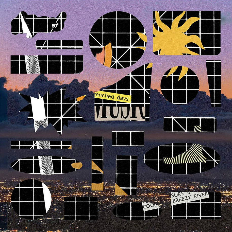 Dewey Saunders LA Words Sticker Sheet 