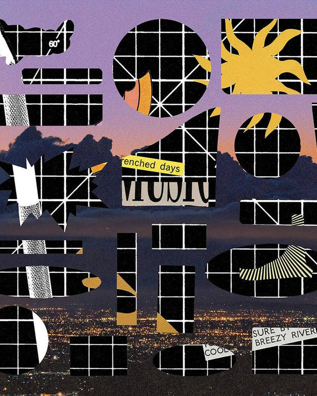 Dewey Saunders LA Words Sticker Sheet 