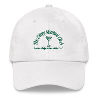 Dirty Martini Club White Dad Hat 