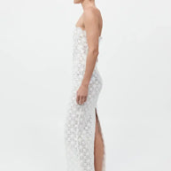 St. Agni Doily Column Dress White