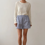 The Stripe Pop Boxer | Navy Stripe