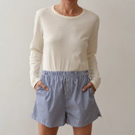 The Stripe Pop Boxer | Navy Stripe