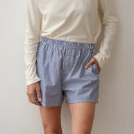 The Stripe Pop Boxer | Navy Stripe