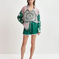 Drawstring Shorts | Dark Green