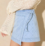 Boteh Dylan Wrap Mini Skirt 