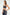 Splits59 Ella Airweight Bra in Graphite and White 