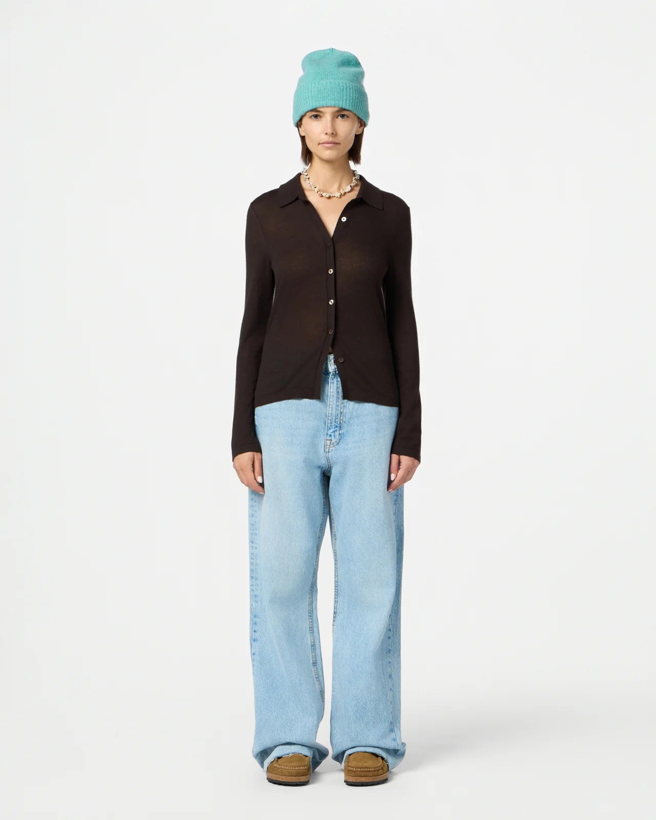 Elle Shirt | Burnt Cocoa