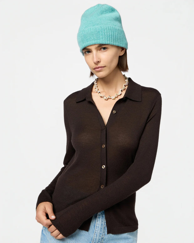 Elle Shirt | Burnt Cocoa