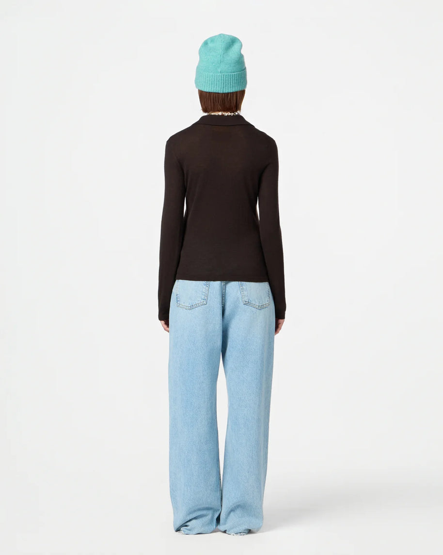 Elle Shirt | Burnt Cocoa