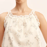 Posse Elodie Top in Blue Blooms, Posse Shorts Set