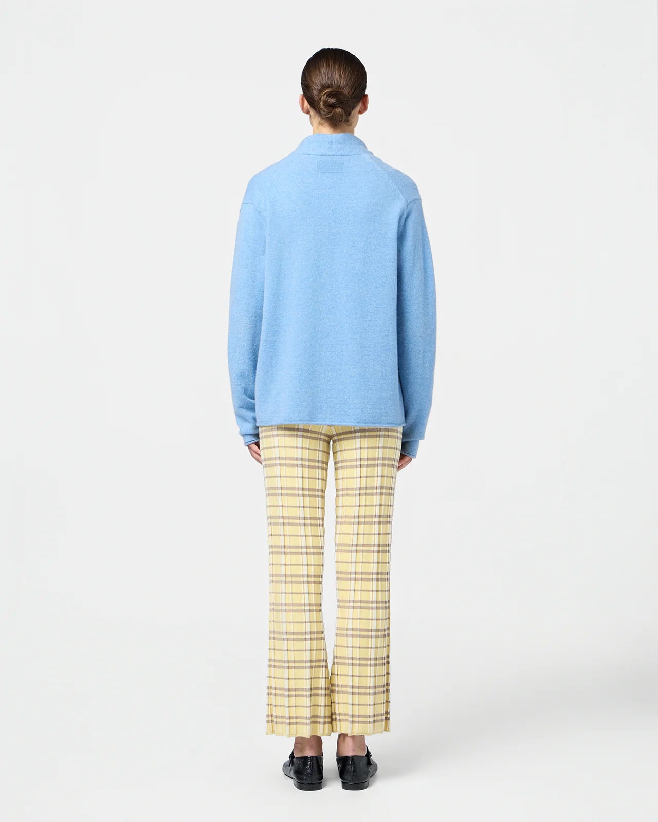 Guest in Residence Cashmere Everywhere Cardigan in Heather Blue 