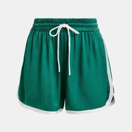 Drawstring Shorts | Dark Green