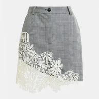 Lace Appliqué Skirt