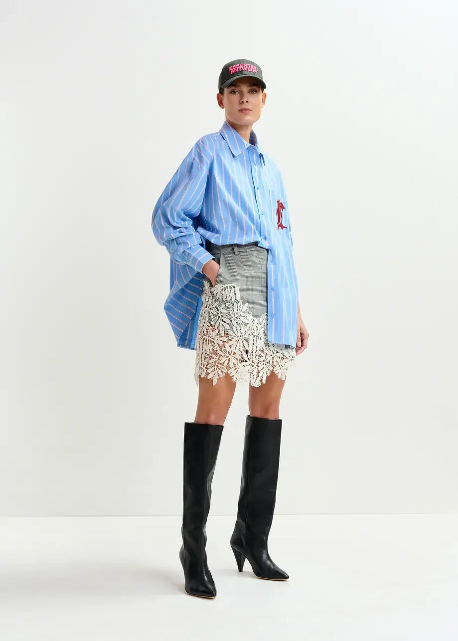 Lace Appliqué Skirt