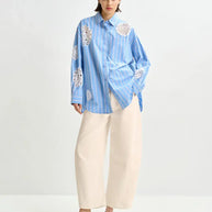 Lace Applique Shirt