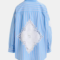 Lace Applique Shirt