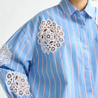 Lace Applique Shirt