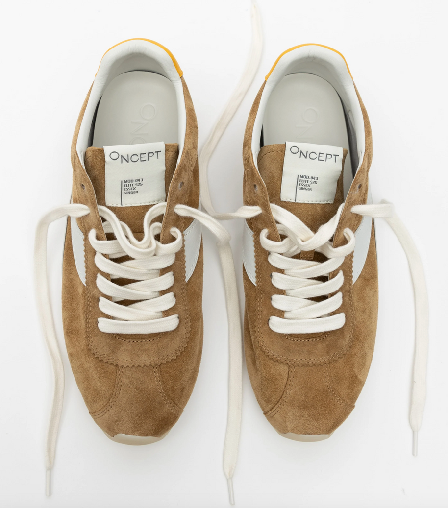 Oncept NY Essex Sneaker Ballet in Ginger Brown