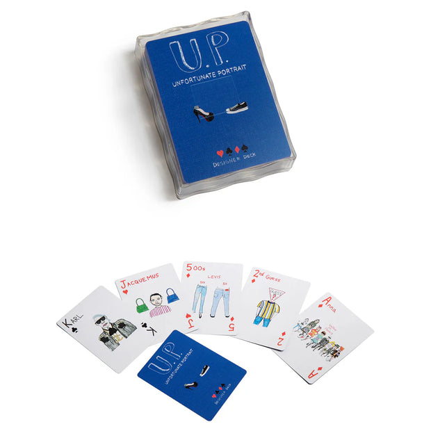 Unfortunate Portrait Fashion Playing Cards 