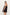 Mikoh Faye Linen Mini Dress in Black Night 