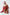 St. Agni Fine Strap Kitten Heel Red