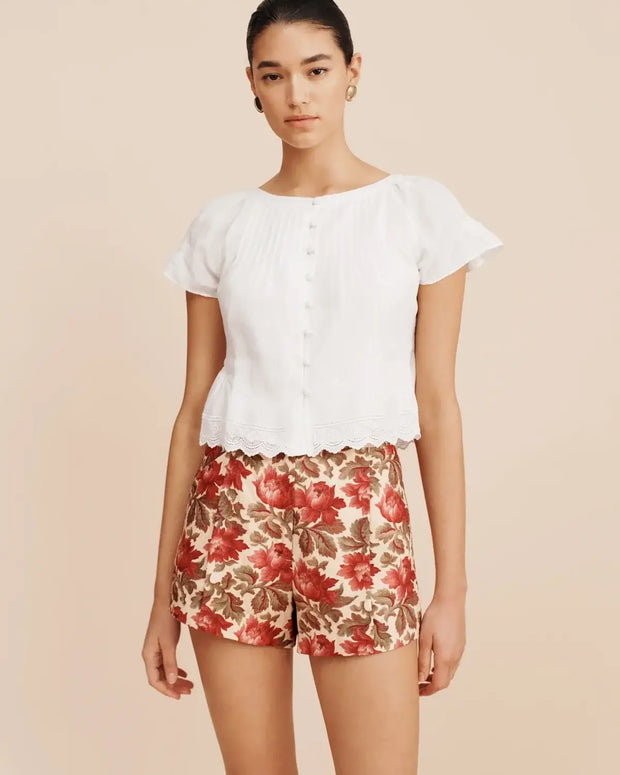 Grace Top | Vintage White