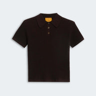 Shrunken Polo | Burnt Cocoa