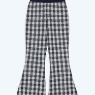 Guest in Residence Gingham Flare Pant 