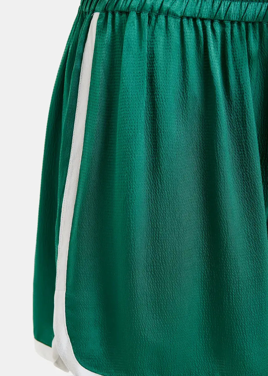 Drawstring Shorts | Dark Green