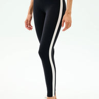 Clare Rigor High Waist Legging 7/8 | Black & White