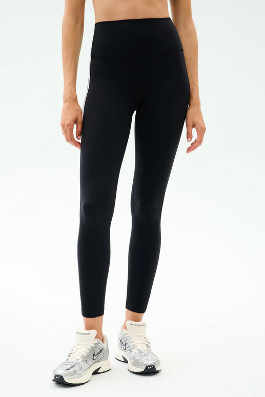 Clare Rigor High Waist Legging 7/8 | Black & White