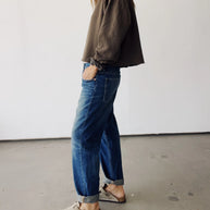 The Boxy Crop Sweatshirt | Mud
