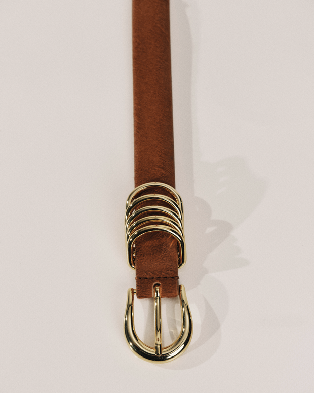 Déhanche Hollyhock Belt Camel Dehanche