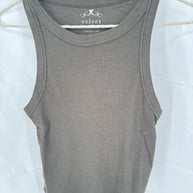 Harla Ribbed Crop Tank