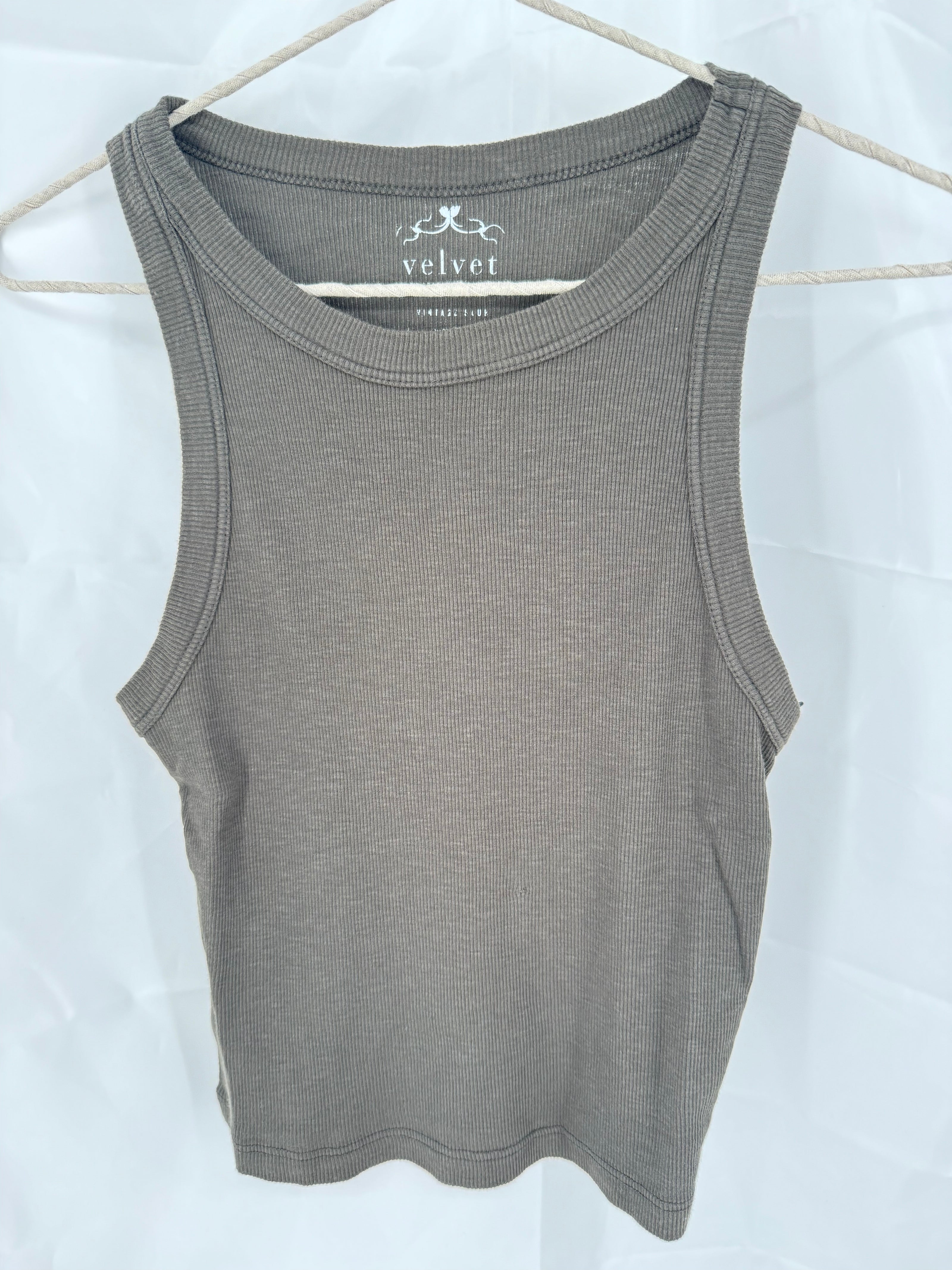Harla Ribbed Crop Tank