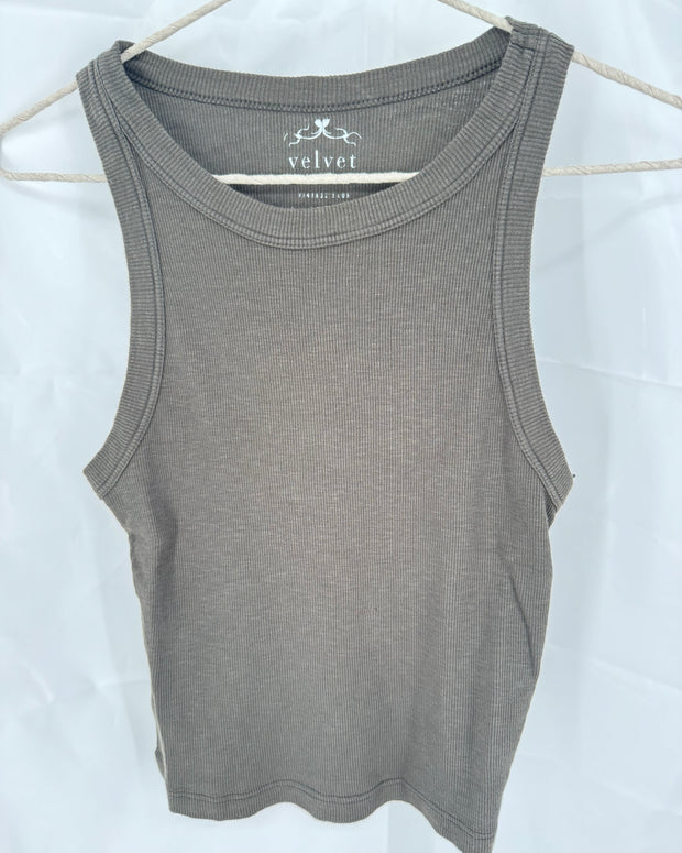 Harla Ribbed Crop Tank