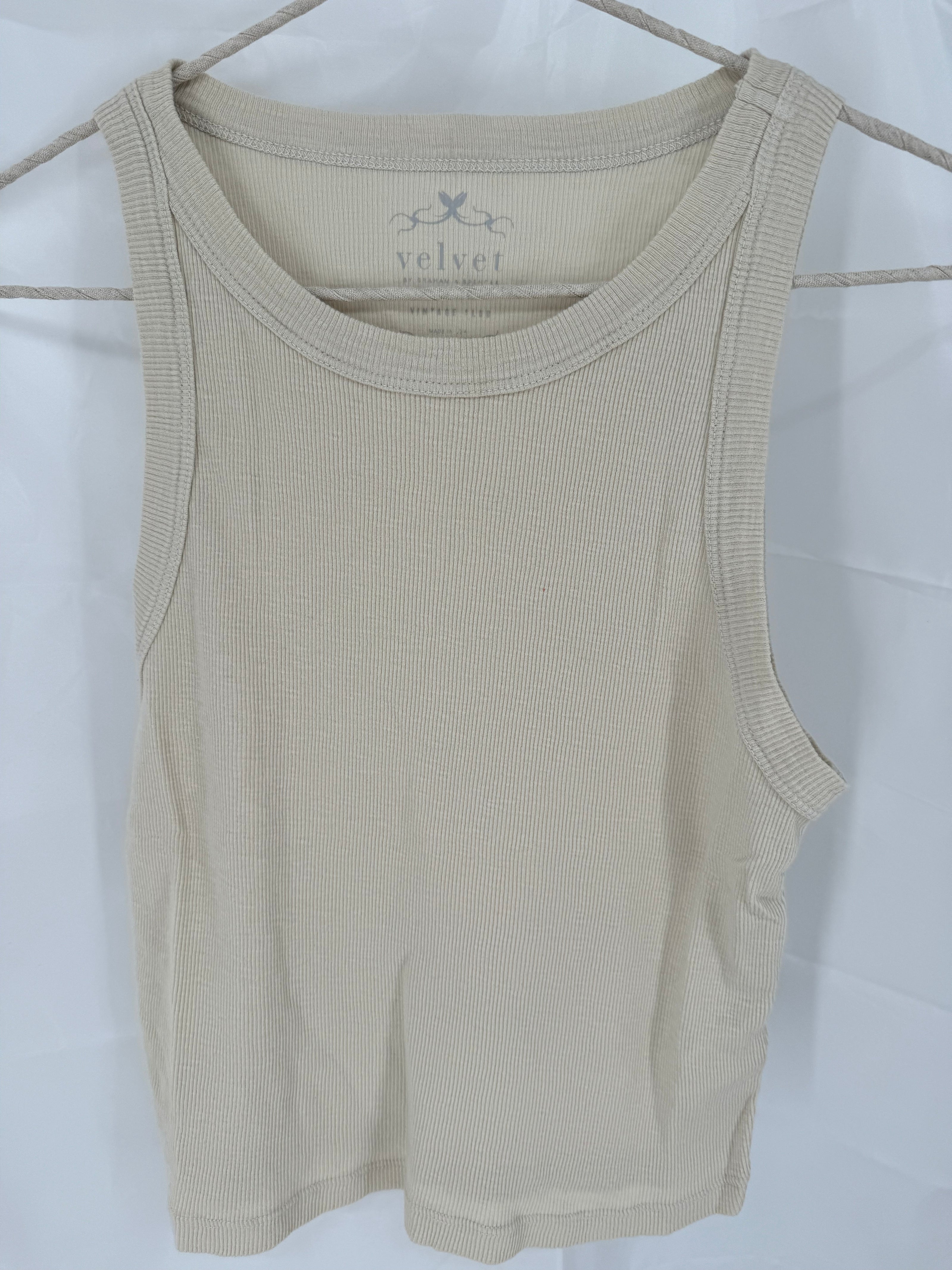 Harla Ribbed Crop Tank