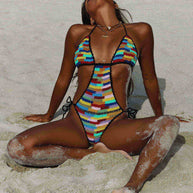 It's Now Cool Crochet Bathing Suit 