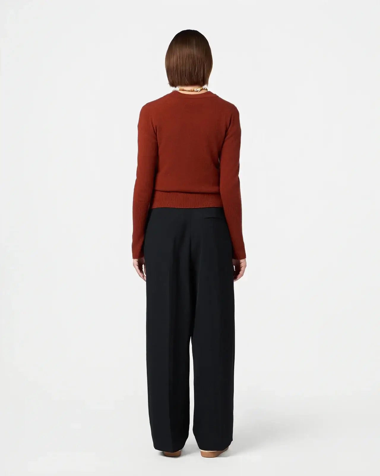 Guest in Residence Jane Cashmere Cardigan in Cinnamon 
