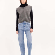 Karolina Straight Jean | Misty Blue