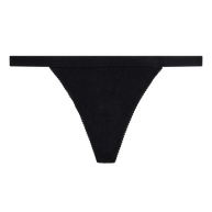 Love Stories Roomserive Thong in Black 