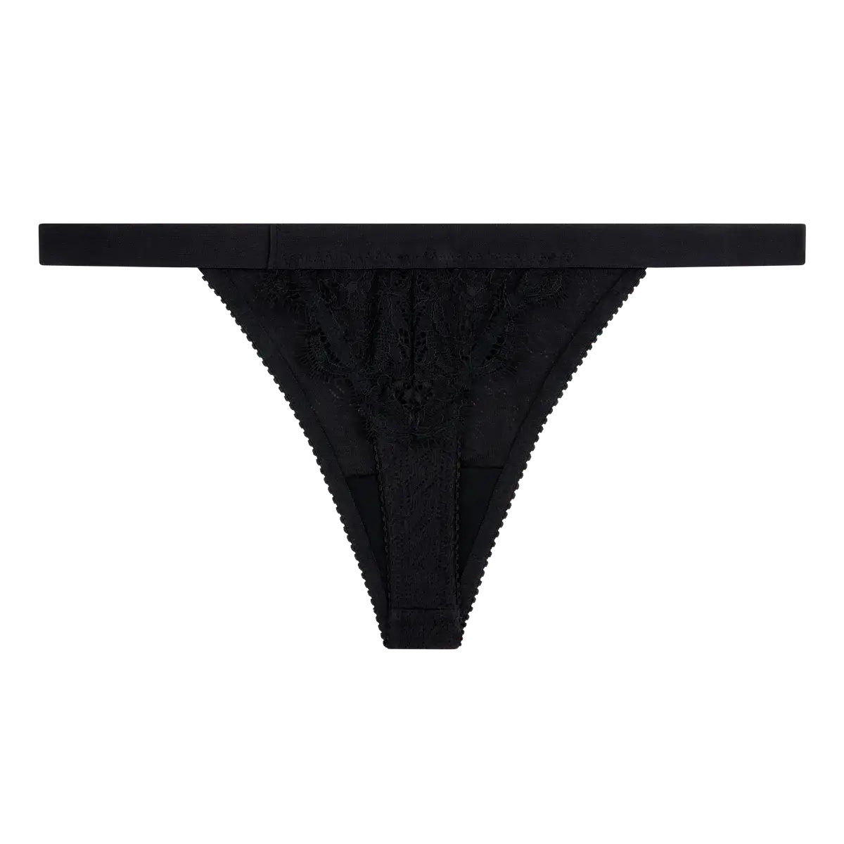 Love Stories Roomserive Thong in Black 