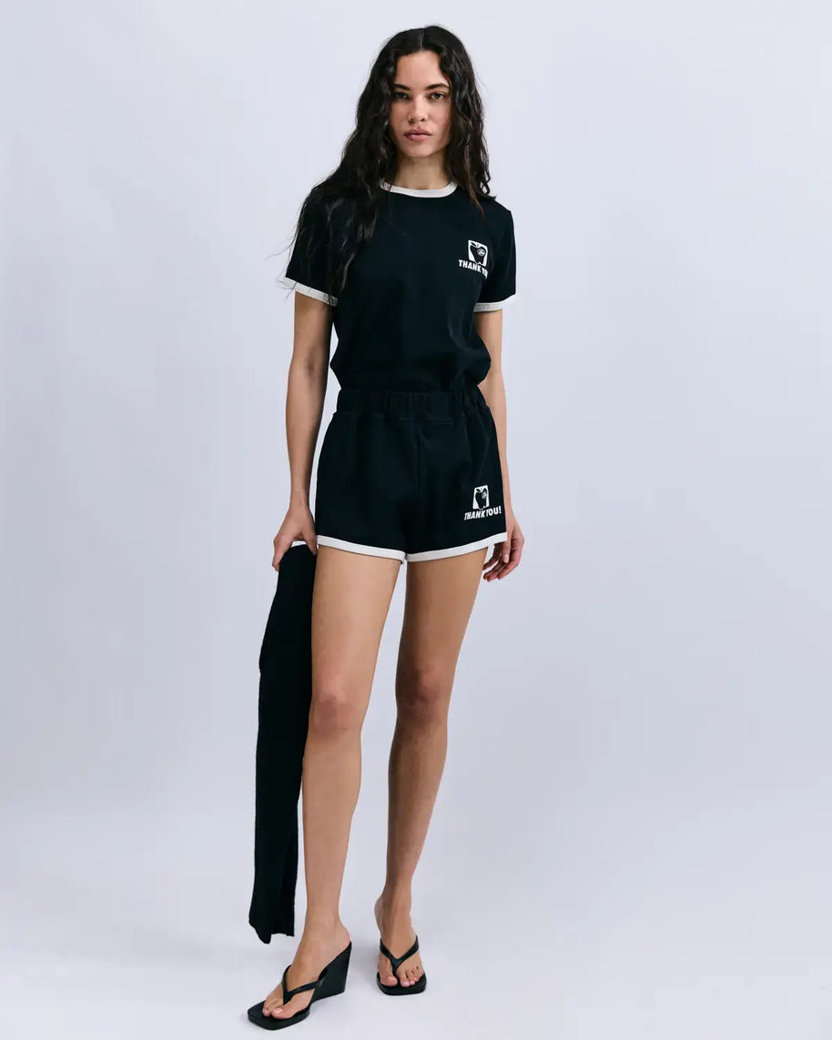 Love Stories Perry Short in Black 