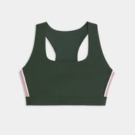 Splits59 Lexi Rigor Bra in Military and Blush