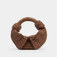 Simon Miller Raffia Lopsy Bag Chocolate 