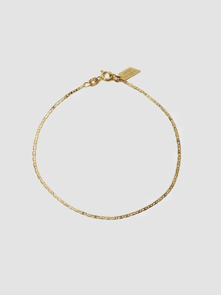 Loren Stewart Baby Sol Valentino Anklet Thin Gold Anklet